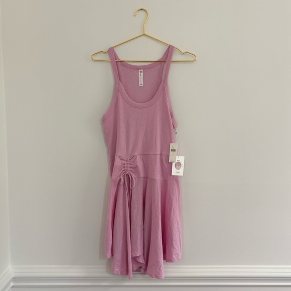 Daily Practice by Anthropologie Half Pipe Mini Dress Sz S in Pink NWT - Picture 2 of 6